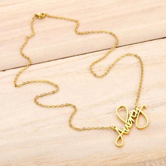 Custom Cursive Name Necklace Women Fashion - Picture 5 of 6